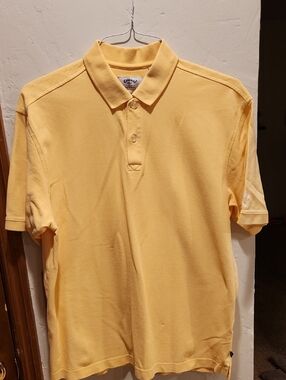 Callaway Men's Polo Shirt in Light Yellow